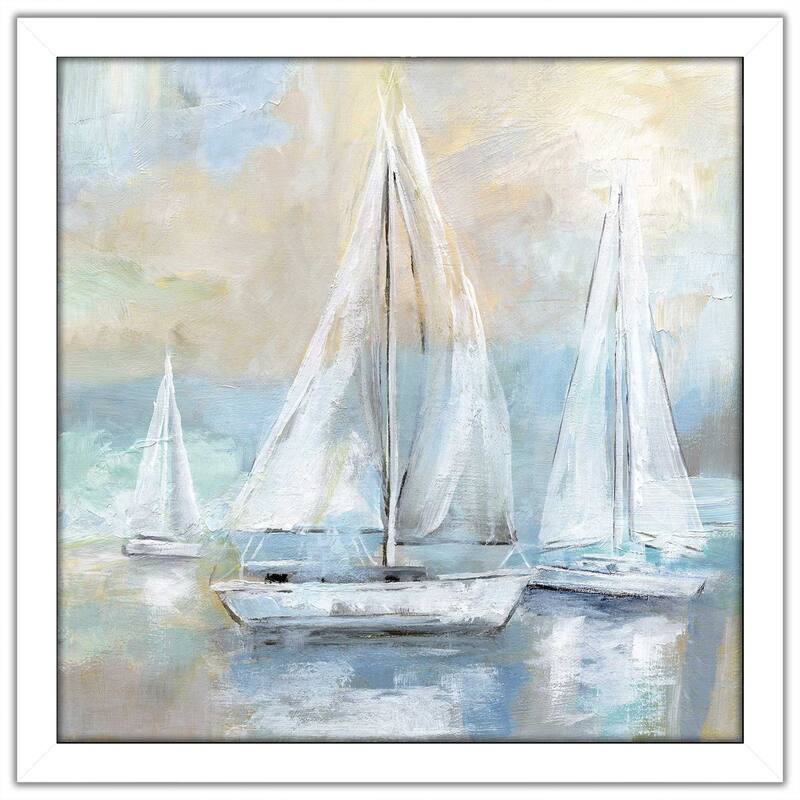 "Sail Away (Square)" by Nan Print on Acrylic