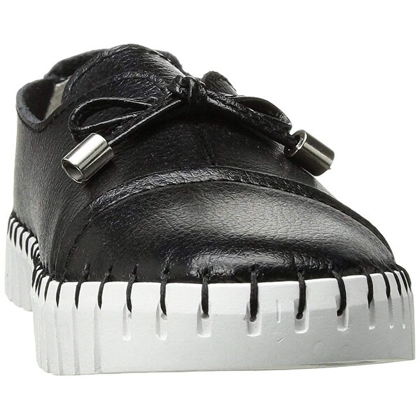 girls leather loafers