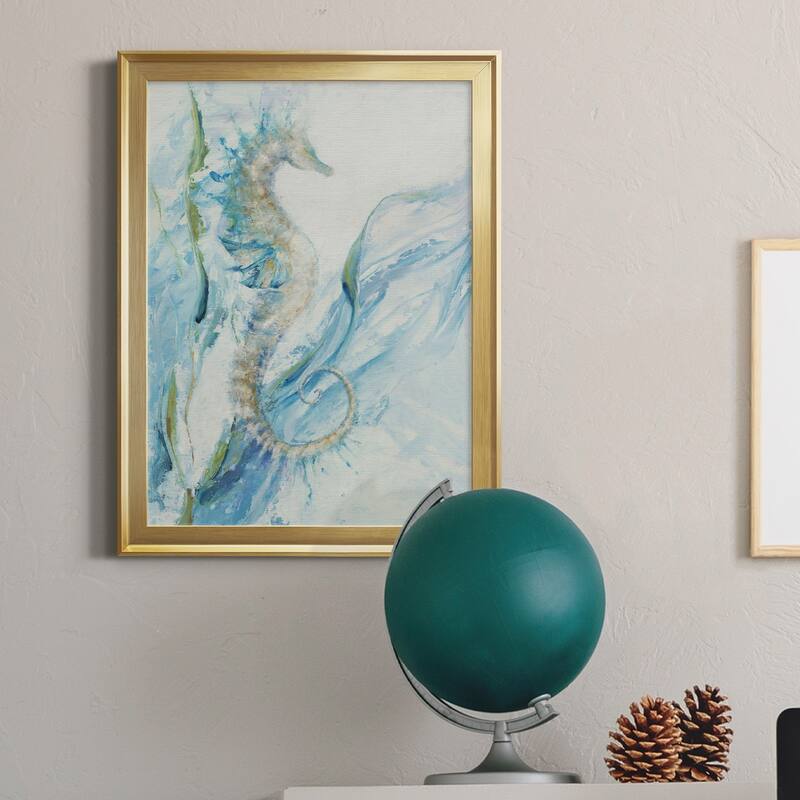 New Seahorse Premium Framed Canvas - Ready to Hang