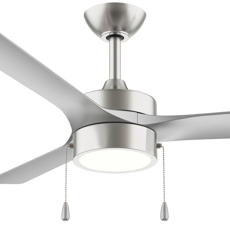 Axion 3-Blade Modern LED Ceiling Fan with Matte Blades