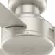 preview thumbnail 10 of 13, Hunter Presto Flush Mount Ceiling Fan w/ Wall Control - Contemporary, Industrial, Scandinavian - LOW PROFILE!