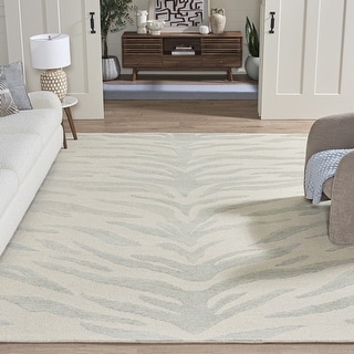 SAFAVIEH Handmade Ebony Hanh Modern Wool Rug