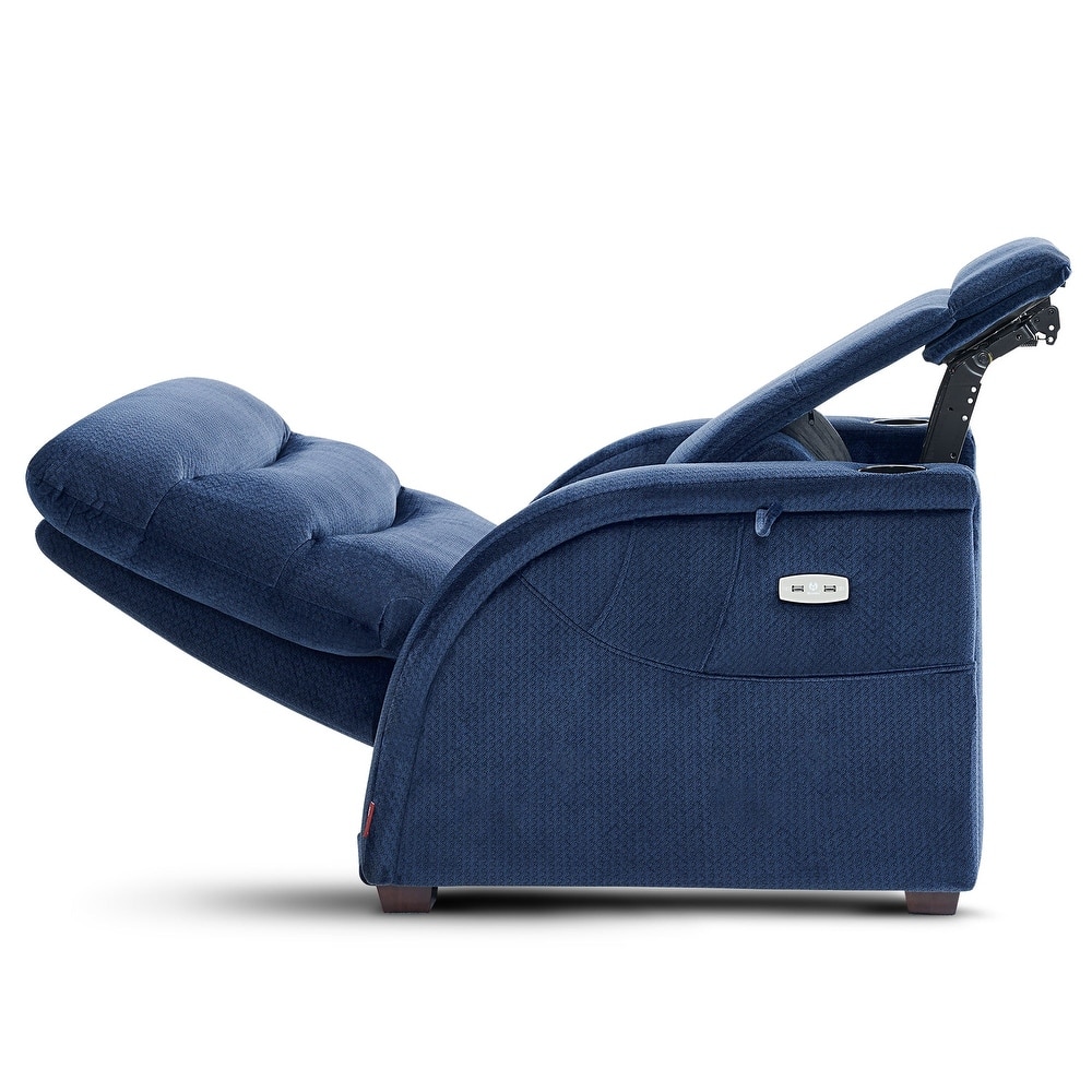 MCombo Power Zero Gravity Recliner Chair with Adjustable Headrest for Living Room, Fabric ZG334