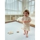 preview thumbnail 2 of 1, Speckle Blue & Scandi Road Playmat - 82.5in L X 55in W