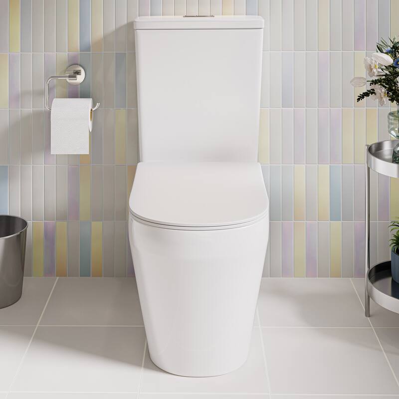 Lamarck Two-Piece Elongated Toilet Dual-Flush 1.1/1.6 Gpf - 25.59" x 14.171" 31.5"