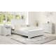 Option White Queen 3 drawer set