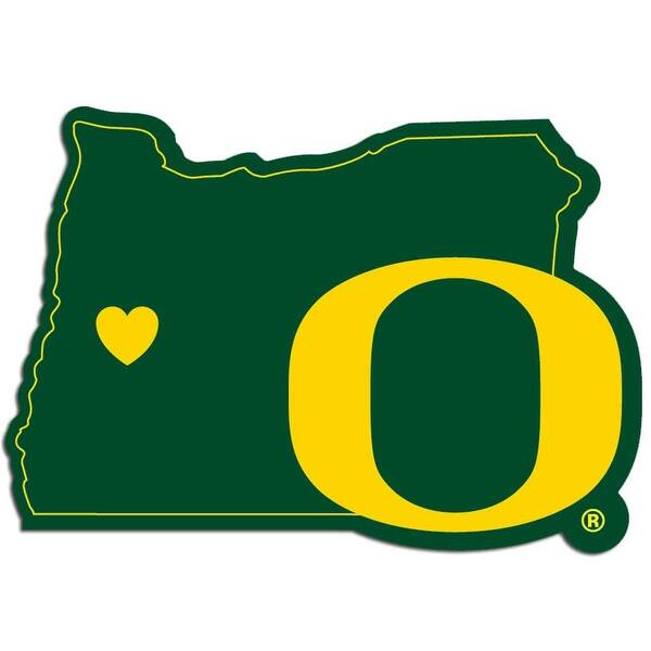 Shop Oregon Ducks Decal Home State Pride Style On Sale Overstock 27574156
