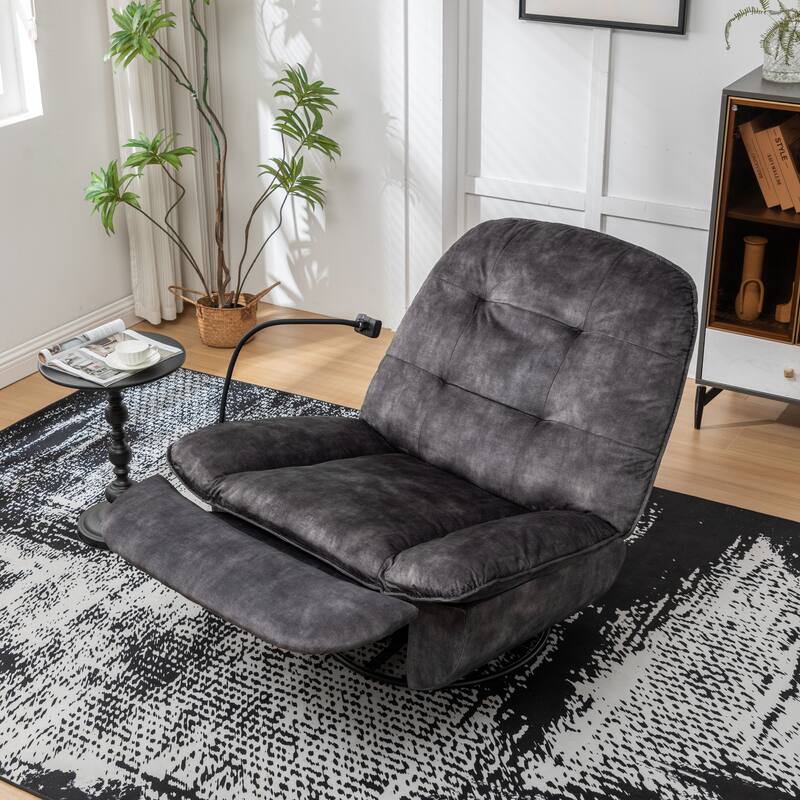 Swivel Gliding Recliner Chair by GDFStudio