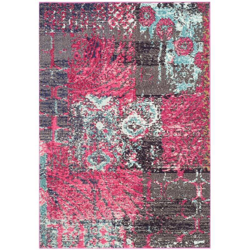 SAFAVIEH Monaco Ardak Distressed Boho Rug