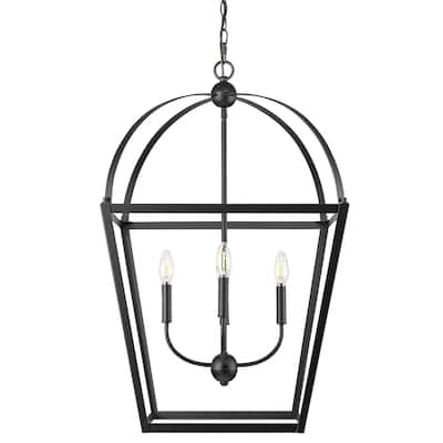 Millennium Lighting 13904 Kelsey 4 Light 20" Wide Taper Candle Pendant