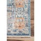 preview thumbnail 4 of 6, Nuloom Transitional Floktime Dream Medallion Faded Bouquet Area Rug