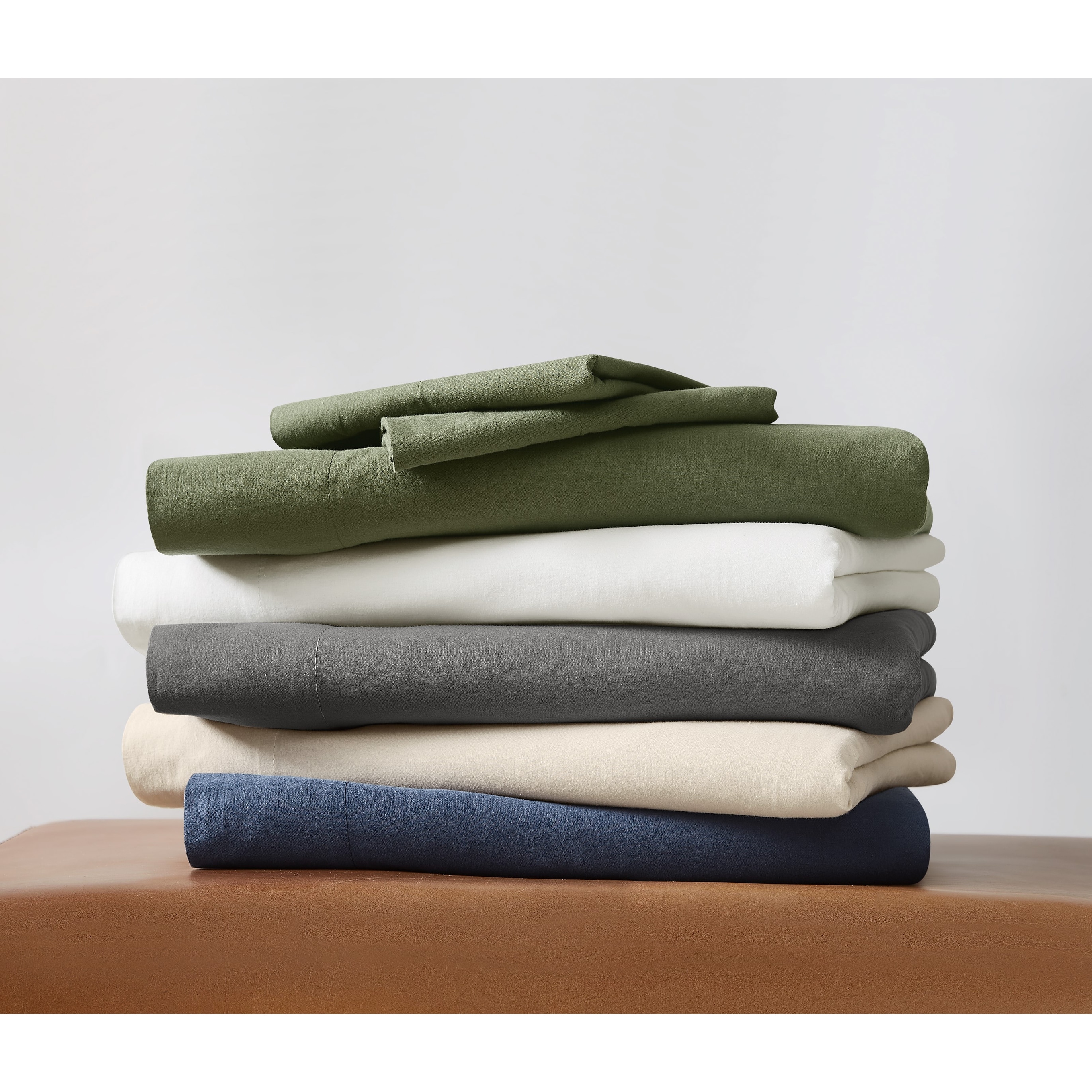 Frye Vintage Washed Cotton 4 Piece Sheet Set