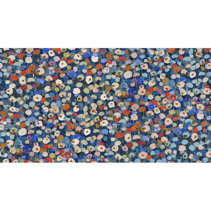 A-Street Prints Prato Blue Petite Floral Wallpaper