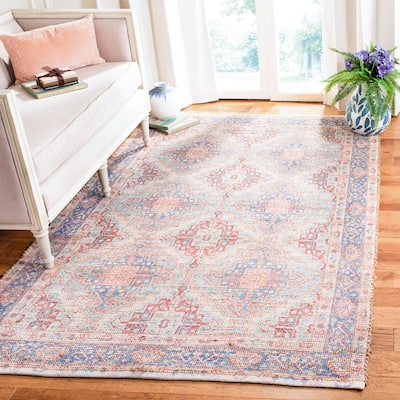 SAFAVIEH Handmade Saffron Chelsy Modern Tribal Cotton Rug