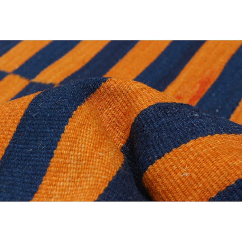 Ankara Orange Kilim 5'0" x 7'10" - 5'0 x 7'10