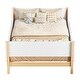 preview thumbnail 30 of 30, Twin Bed with Headboard Safeguards and Built-in Bed-end Book Storage Rack