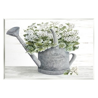 Stupell Industries Plants in Vases Neutral Grey Design, Designed by