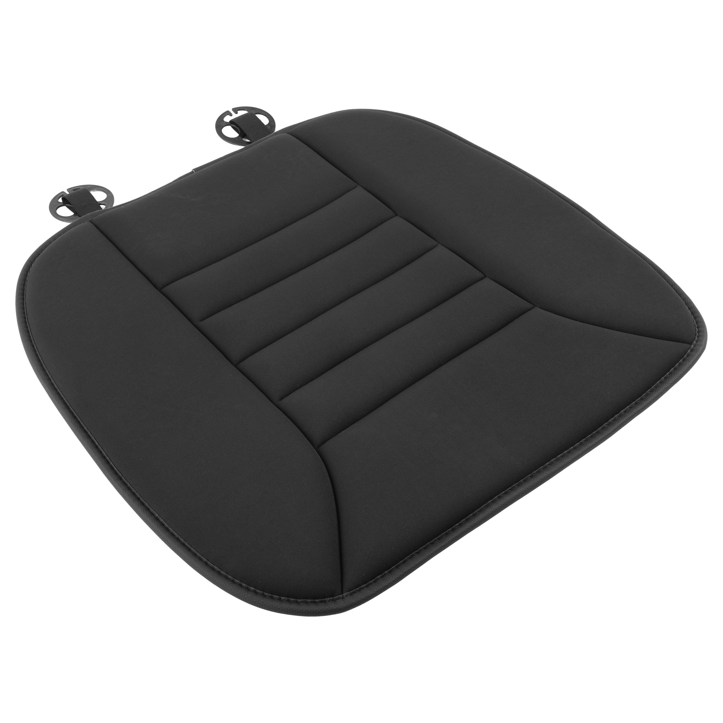 Car Seat Cushion 1.2 Inch Thick Memory Foam Seat Pad with Plastic Anchors and Non Slip Bottom by Stalwart Black Bed Bath Beyond 40203492