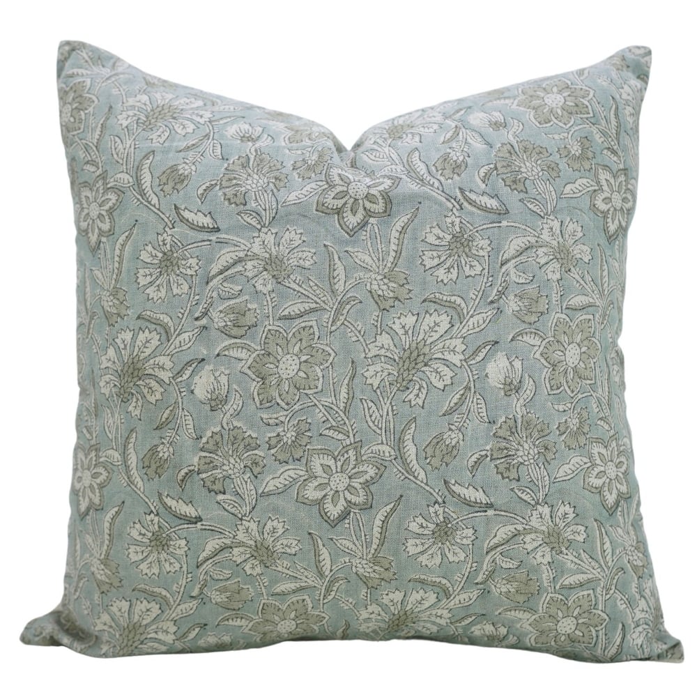 Fabdivine Handmade Soft Cozy Boho Pillow Cover Linen Sofa Couch or Chair Cushion