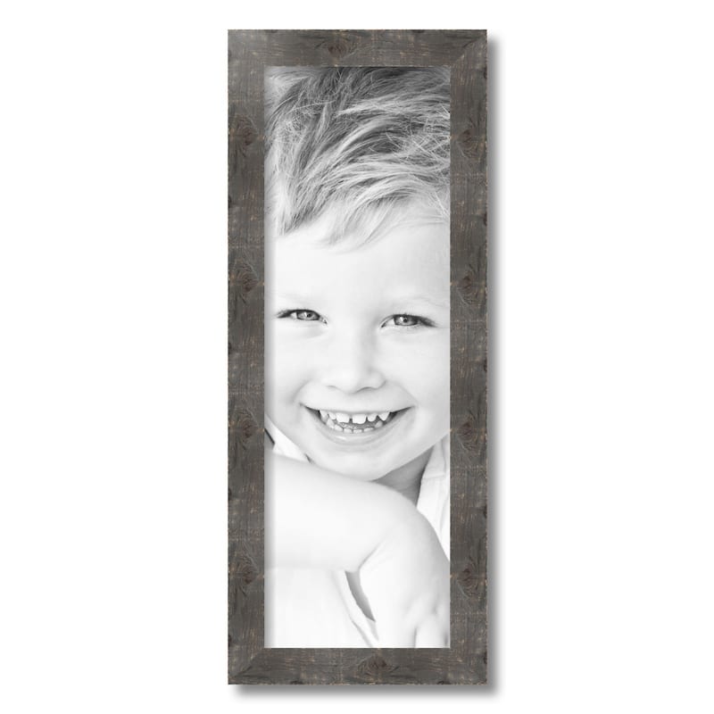 ArtToFrames Bosswood Rustic 8x24 Inch Picture Frame, 1.63 Inch Wood Poster Frame Available in Multiple Colors (SM-SC-8x24)
