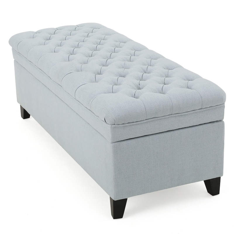 Hastings Tufted Storage Ottoman Bench by Christopher Knight Home