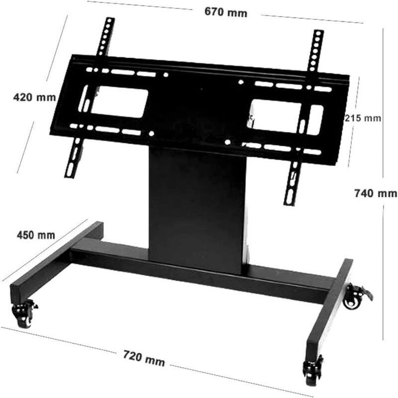 Rolling TV Stand