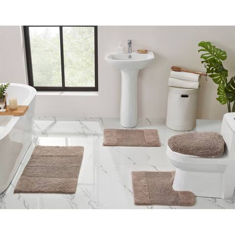 Better Trends Granada Collection Bath Rug, 100% Cotton