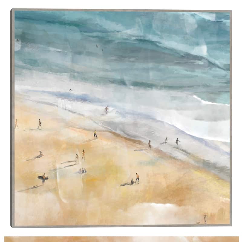 La Plage By Studio Arts Canvas Art Print