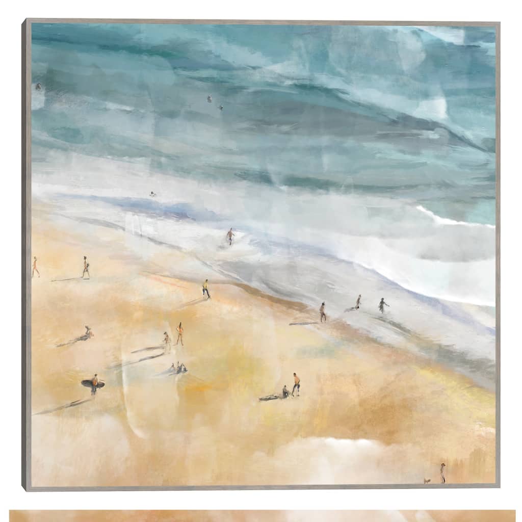 La Plage By Studio Arts Canvas Art Print