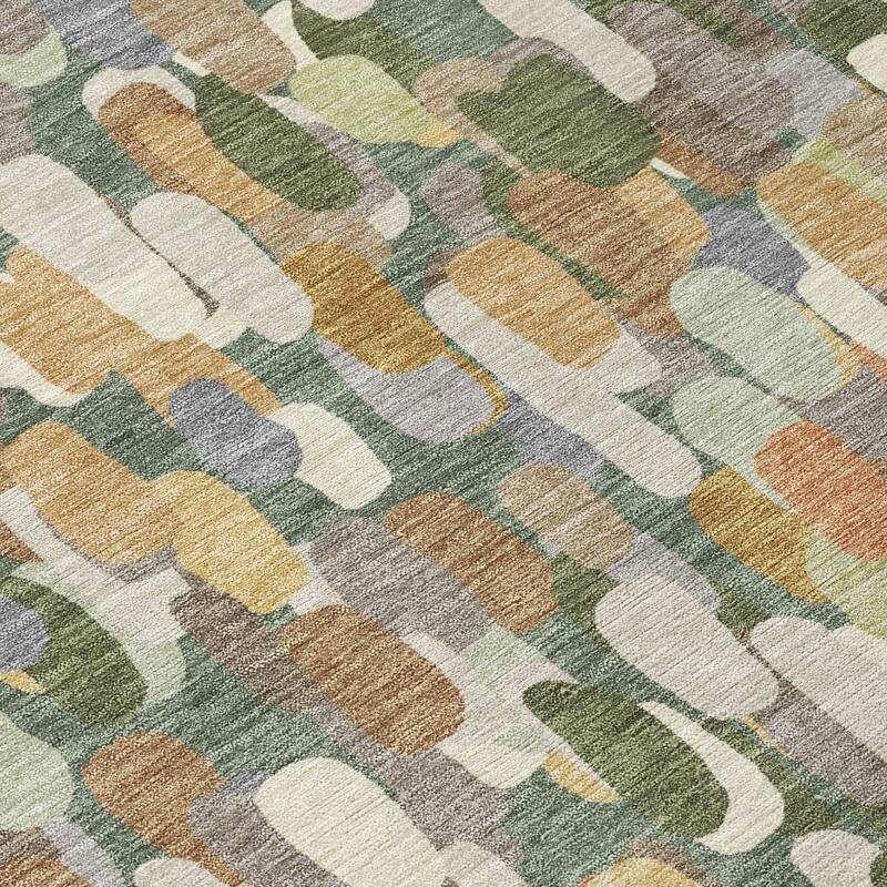 Machine Washable Indoor/ Outdoor Contemporary Drew Chantille Rug