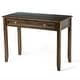 preview thumbnail 2 of 6, WYNDENHALL Portland SOLID WOOD Transitional 42 inch Wide Writing Office Desk in Mahogany Brown