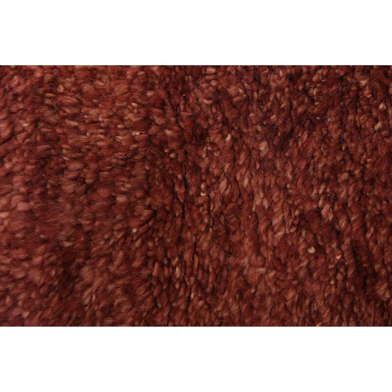 ECARPETGALLERY Hand-knotted Pak Finest Gabbeh Brown Wool Rug - 10'5 x 13'3