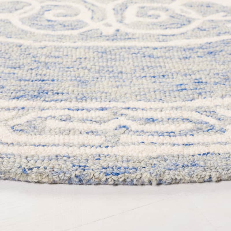 SAFAVIEH Handmade Metro Tietje Medallion Wool Rug