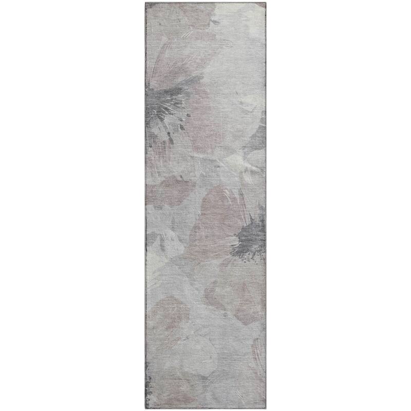 Premium Washable Super Soft Contemporary Floral Mayfield Rug