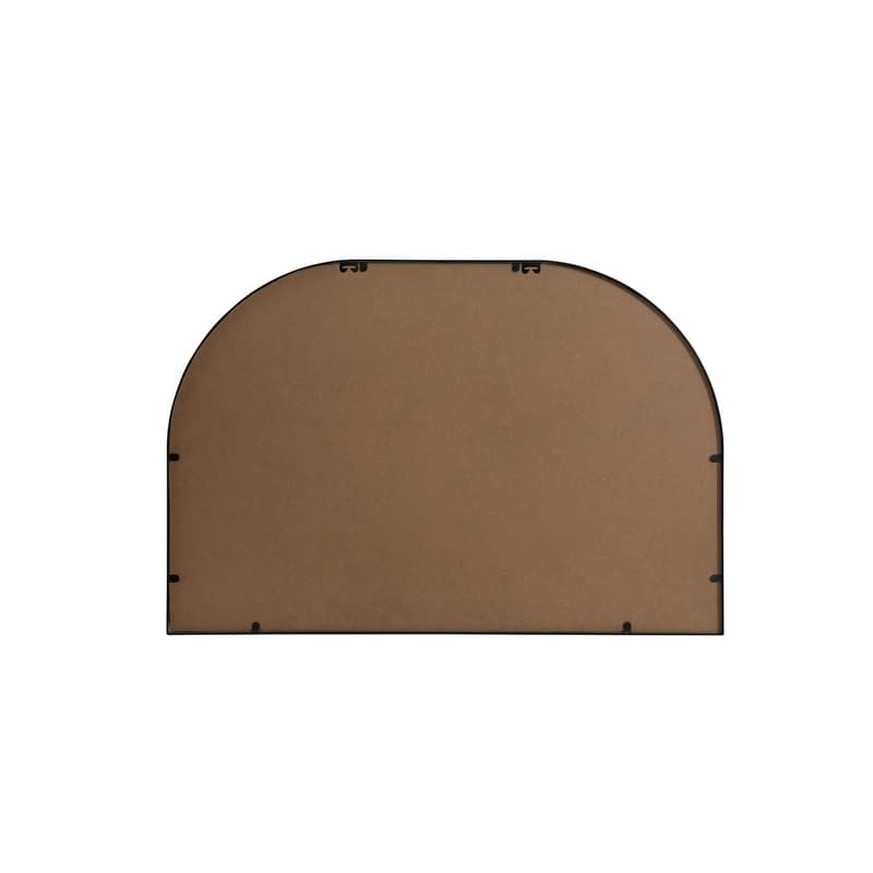 Indigo Home Metal Frame Arch Mirror 36x24 Inch