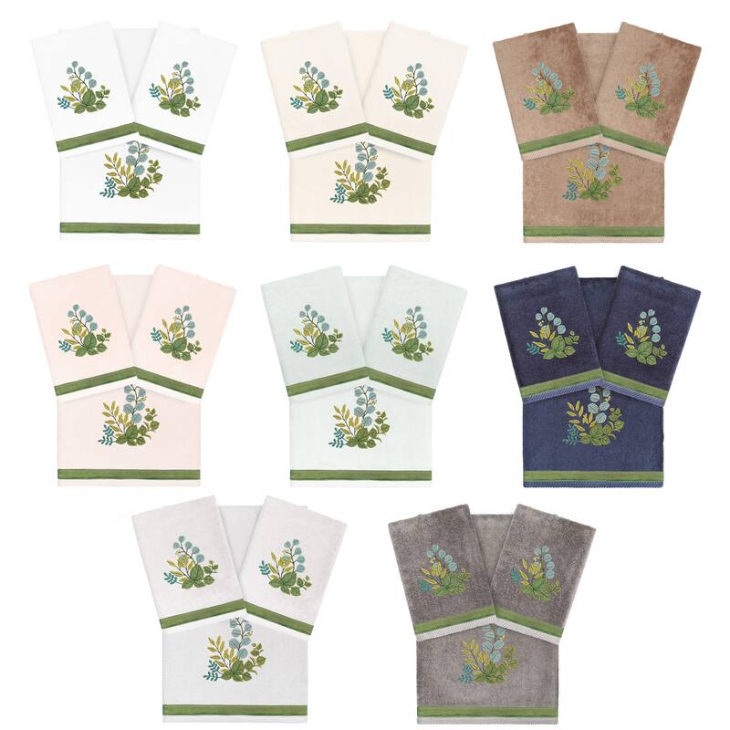 Authentic Hotel and Spa Turkish Cotton Botanica 3PC Towel Set