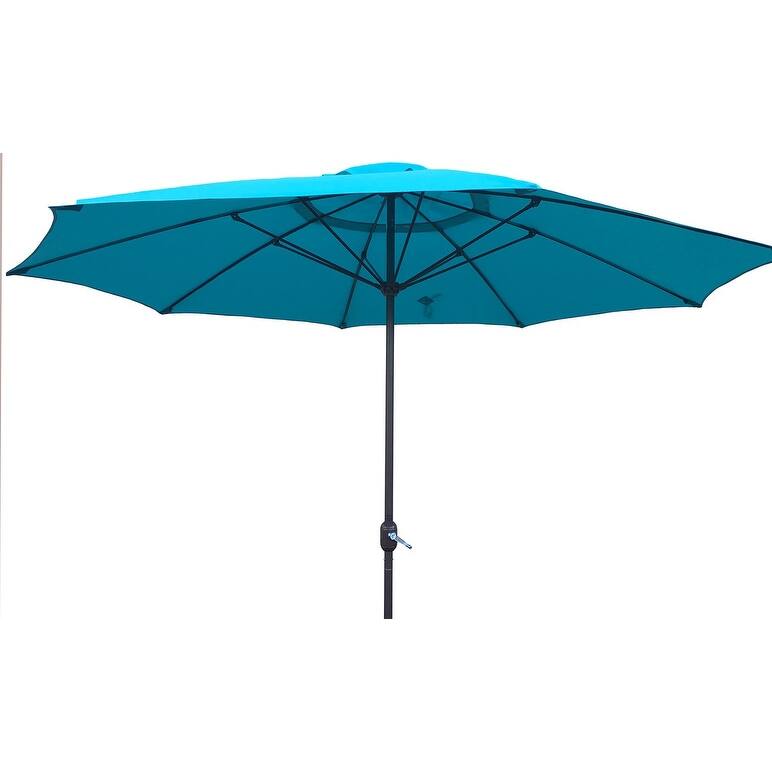 Tropishade 11-foot Turquoise Olefin Aluminum Patio Umbrella