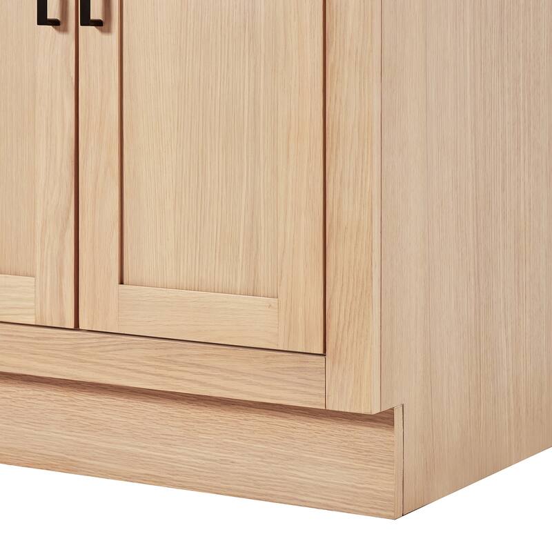 Ariel T066DCQRVO Hepburn 67" Free Standing Double Basin Vanity Set