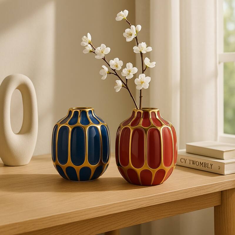 Decorative Ceramic Bud Modern Decorative Vase