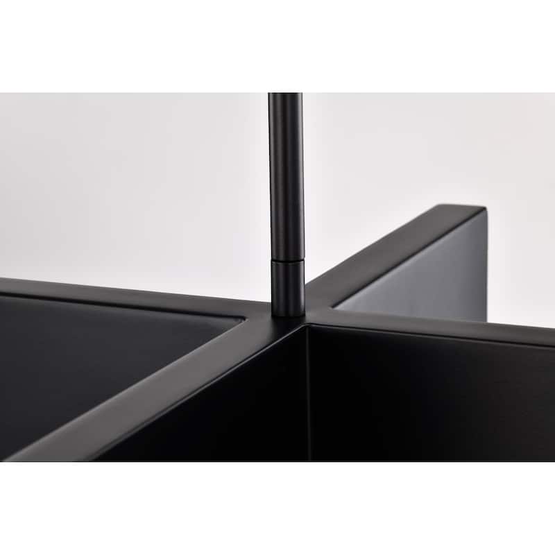 Blaine 16 Inch LED Pendant Matte Black Acrylic Lens - Matte Black