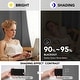 preview thumbnail 65 of 82, Deconovo 2-Pack Thermal Room Darkening Rod Pocket Curtains
