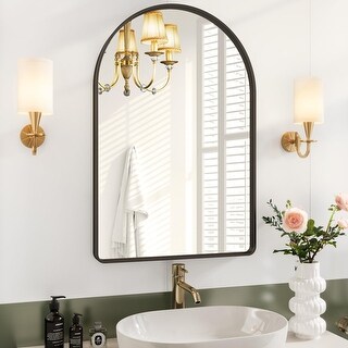 Arched Mirror, Bathroom Mirrors for Over Sink,Arched Wall Mirror - Bed ...
