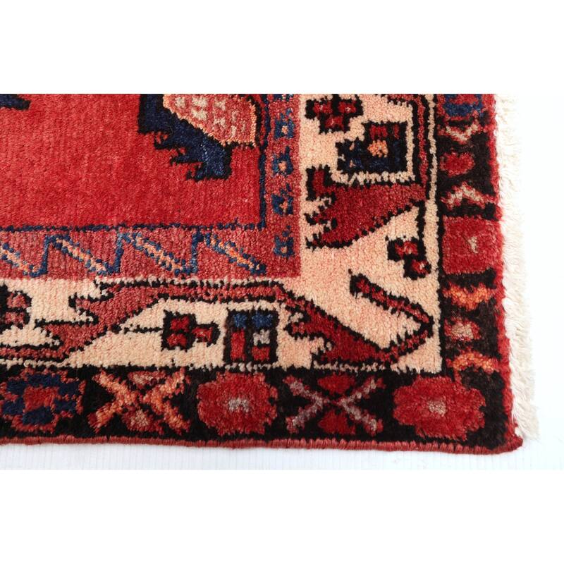 ECARPETGALLERY Hand-knotted Konya Anatolian Red Wool Rug - 5'5 x 8'0