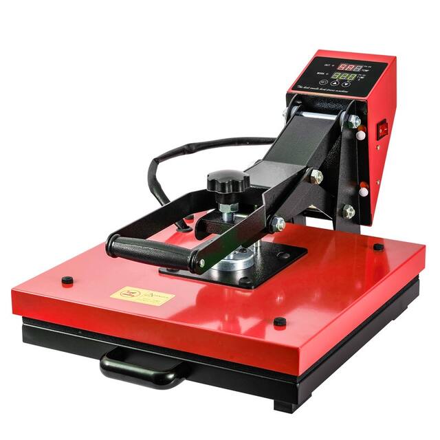 15 x 15 in 1350 W Heat Press Machine - 15 x 15 in - Red