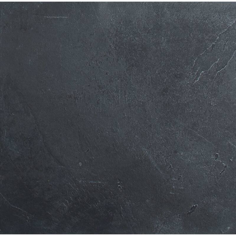 Ackland AKTLTCAM16X16G-CA Camden - 16" x 16" Stone Solid Floor and - Charcoal