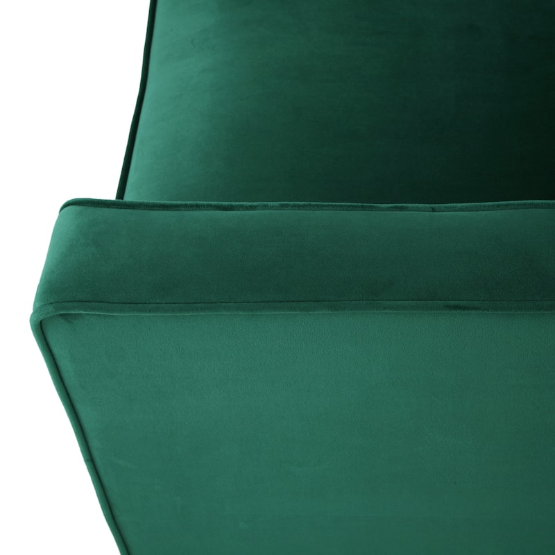 Milo Contemporary Velvet Club Chair by Christopher Knight Home - 30.75" W x 33.50" L x 33.75" H