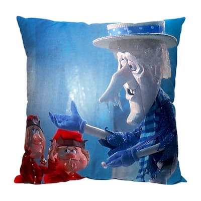 Warner Brothers Year Without A Santa Claus In His Presence 18 Inch Throw Pillow