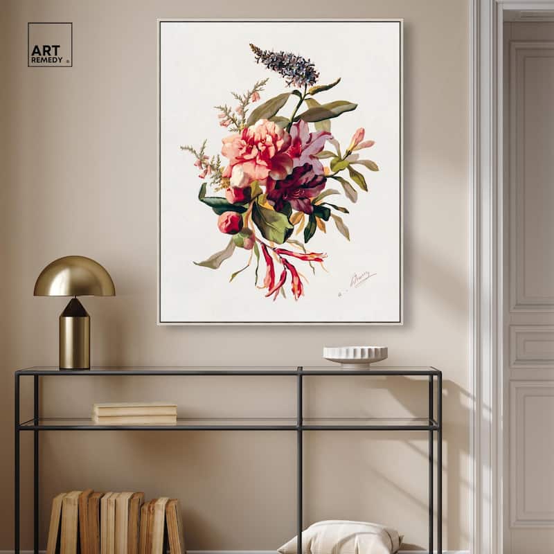 Winter-Flowering Plants Canvas by Art Remedy
