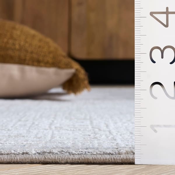 SAFAVIEH Platinum Walentyna Glam Abstract Rug