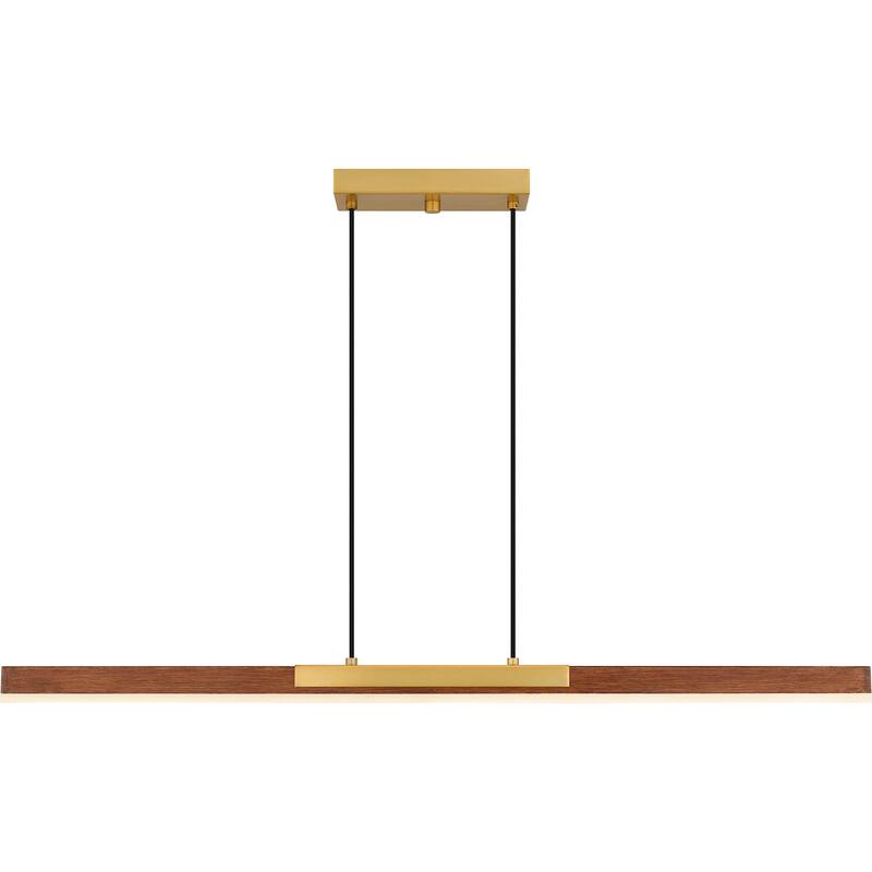 Colter Integrated LED Brushed Gold Island Light
